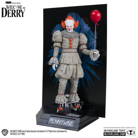 McFarlane Toys Movie Maniacs Pennywise Welcome To Derry McFarlane Toys Movie Maniacs Pennywise Welcome To Derry