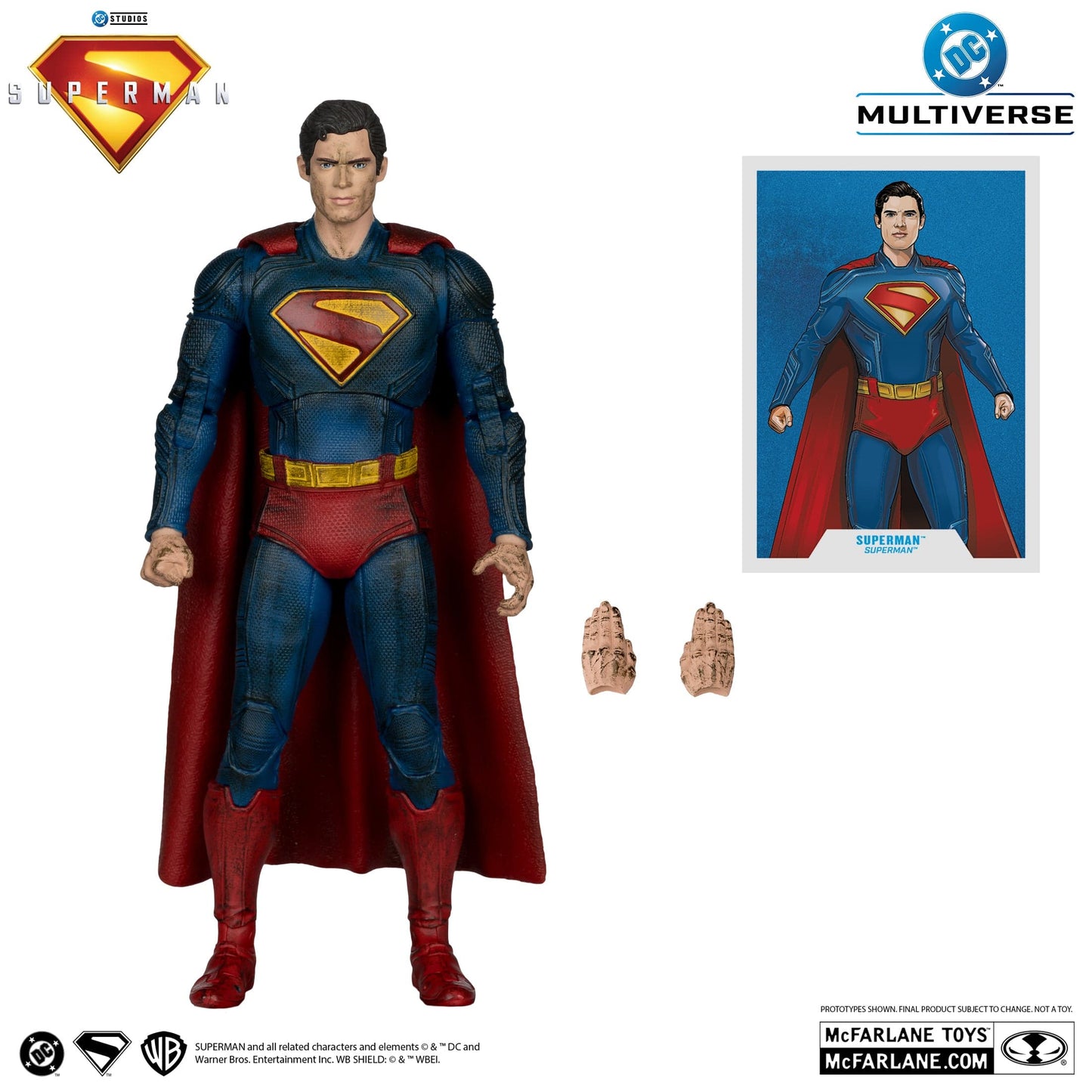 McFarlane Toys Superman Battle Damaged Superman Movie