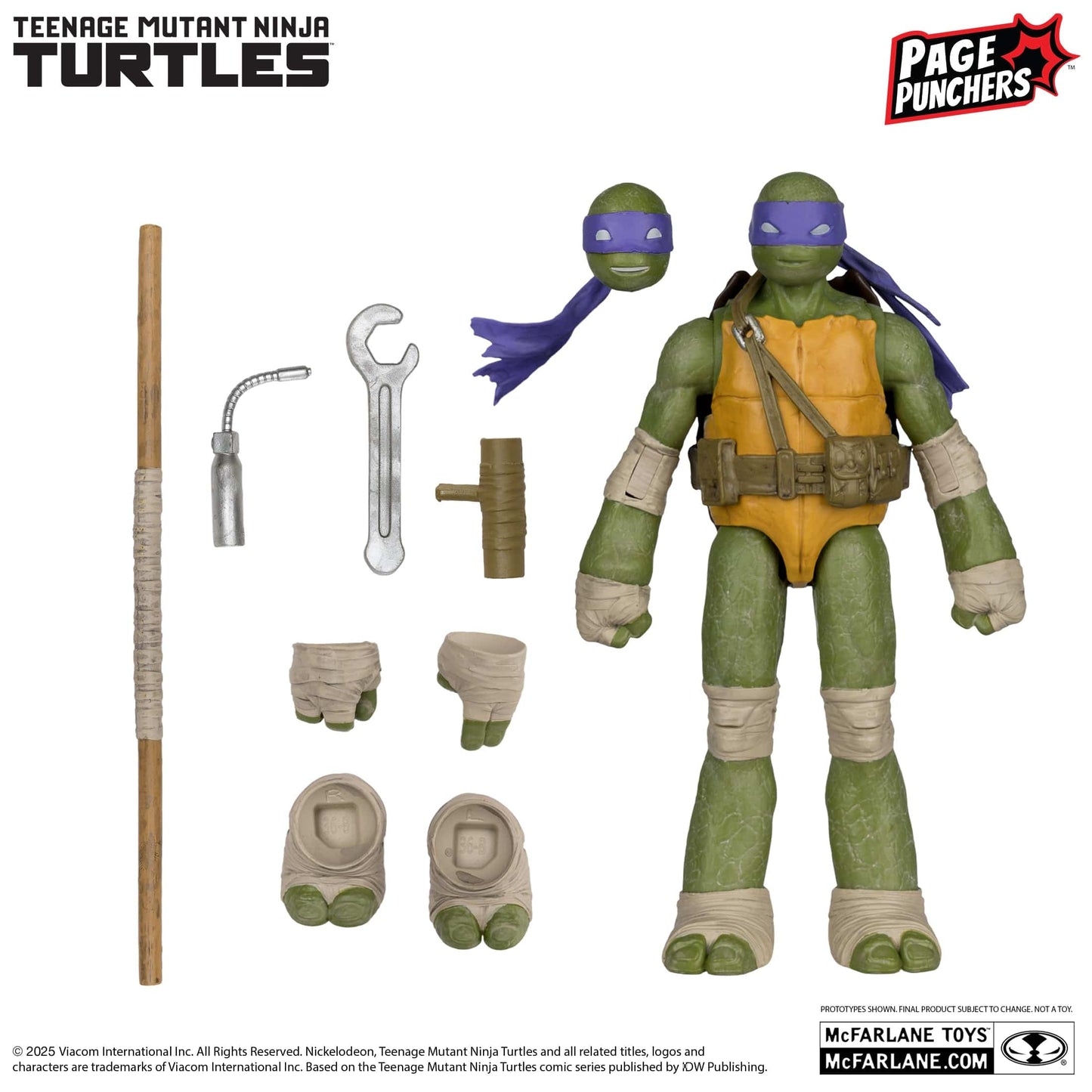 McFarlane Toys Teenage Mutant Ninja Turtles Donatello Page Puncher McFarlane Toys Teenage Mutant Ninja Turtles Donatello Page Puncher