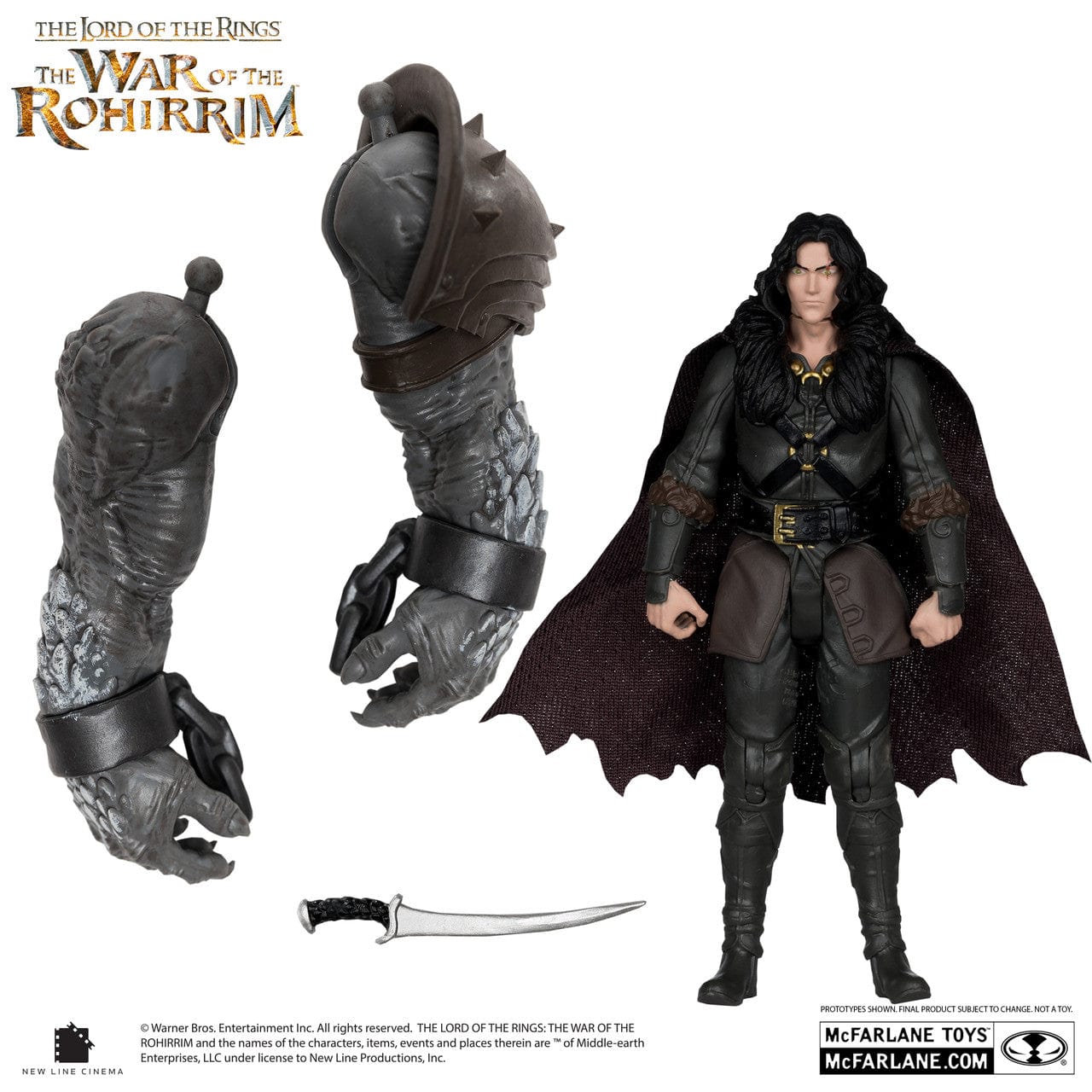 McFarlane Toys The Lord of the Rings: The War of the Rohirrim Wulf McFarlane Toys The Lord of the Rings: The War of the Rohirrim Wulf