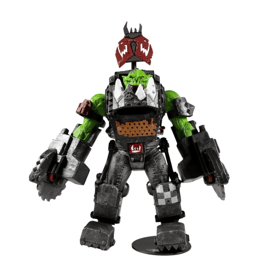 McFarlane Toys Warhammer 40,000 40K Figure Ork Meganob with Buzzsaw Figure McFarlane Toys Warhammer 40,000 40K Figure Ork Meganob with Buzzsaw Figure