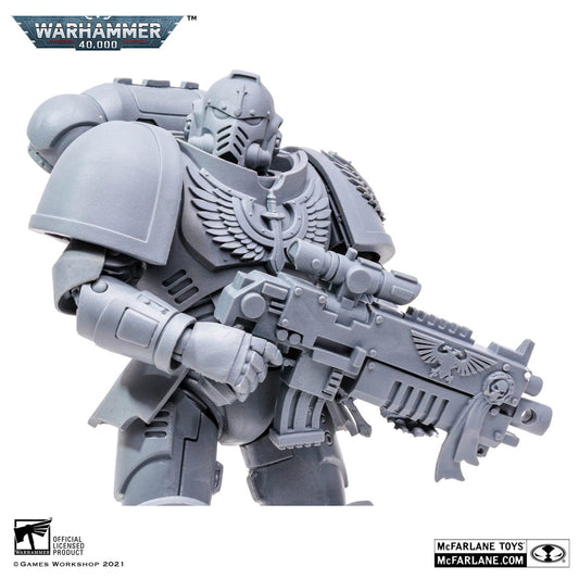 McFarlane Toys Warhammer 40,000 Dark Angels Assault Intercessor Unpainted McFarlane Toys Warhammer 40,000 Dark Angels Assault Intercessor Unpainted