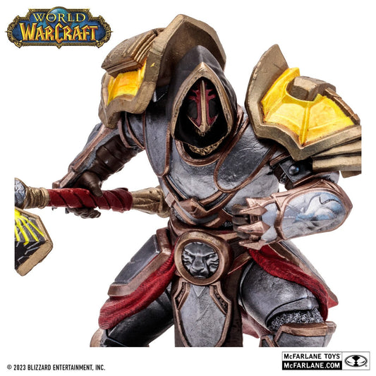McFarlane Toys World Of Warcraft Human Paladin / Warrior Rare McFarlane Toys World Of Warcraft Human Paladin / Warrior Rare