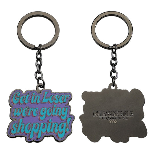 Mean Girls We're Going Shopping Key Ring Mean Girls We're Going Shopping Key Ring