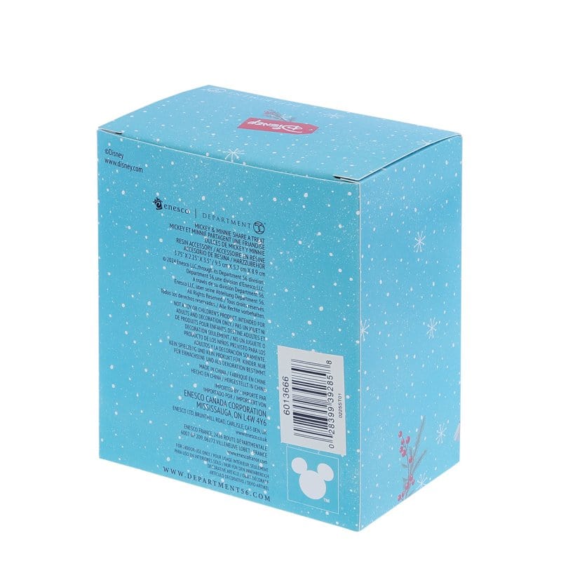 Mickey and Minnie Share a Treat Disney Village by Department 56