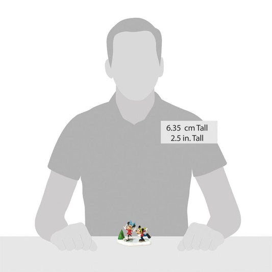 Mickey and Minnie Skating Disney Village by Department 56 Mickey and Minnie Skating Disney Village by Department 56