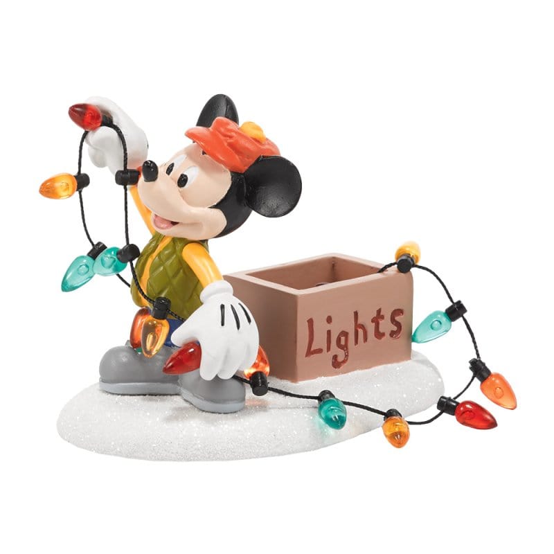 Mickey Lights Up Christmas Disney Village by Department 56