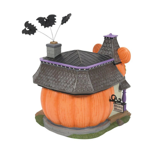 Mickey Mouse's Pumpkin Manor Disney Village by Department 56 Mickey Mouse's Pumpkin Manor Disney Village by Department 56