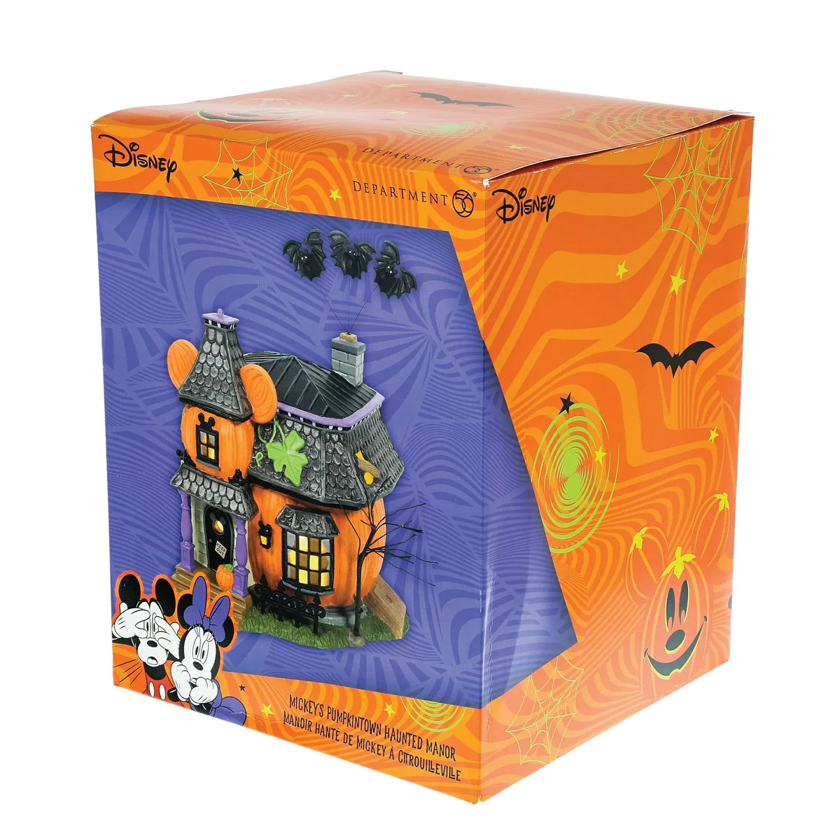 Mickey Mouse's Pumpkin Manor Disney Village by Department 56 Mickey Mouse's Pumpkin Manor Disney Village by Department 56