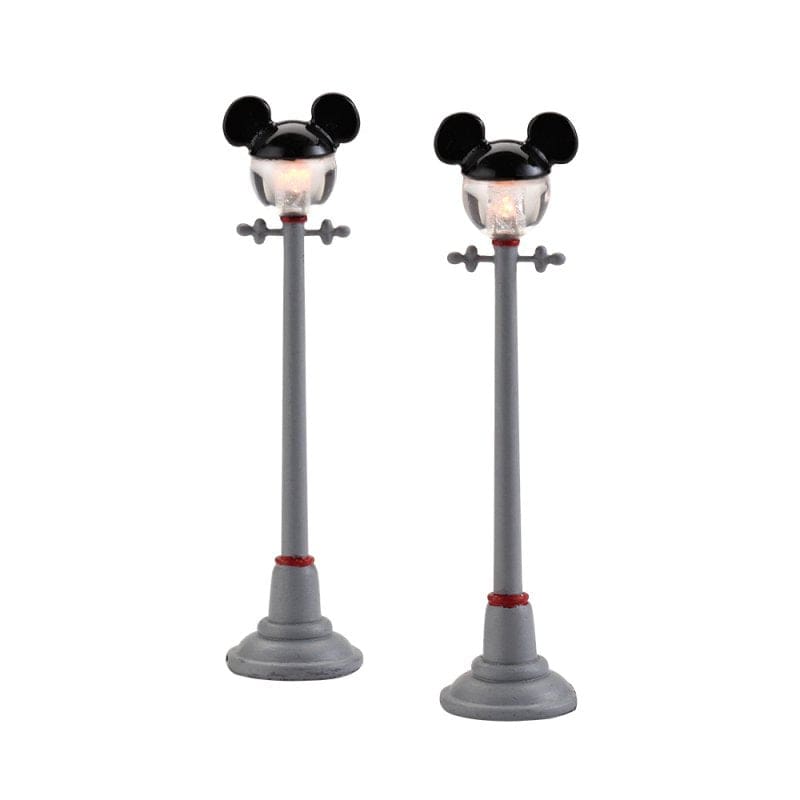 Mickey Mouse Street Lights Disney Village by Department 56