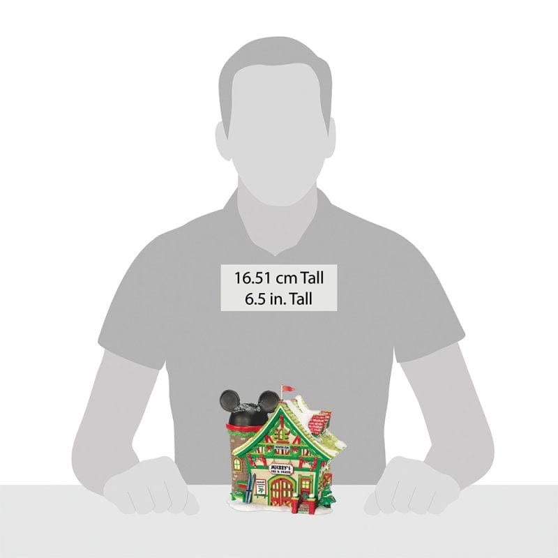 Mickey's Ski and Skate Shop Disney Village by Department 56