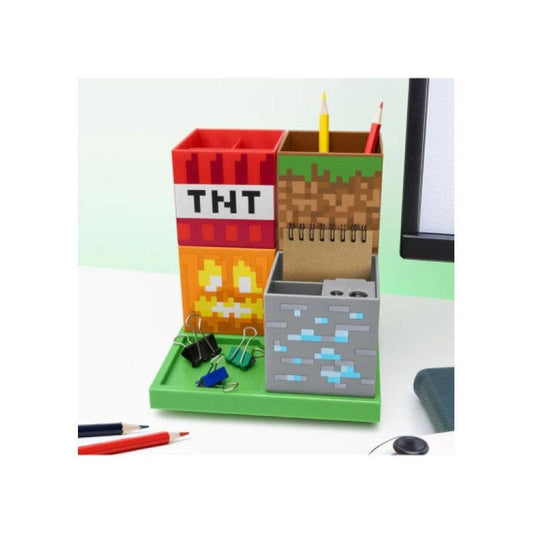 Minecraft Desk Organiser By Paladone Minecraft Desk Organiser By Paladone