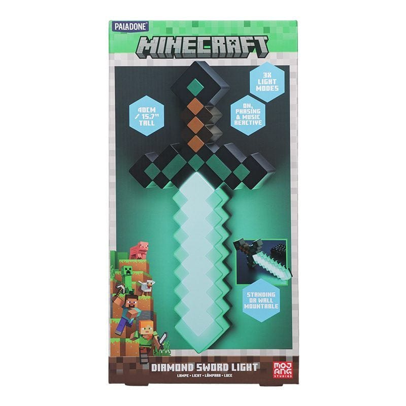 Minecraft Diamond Sword Light By Paladone
