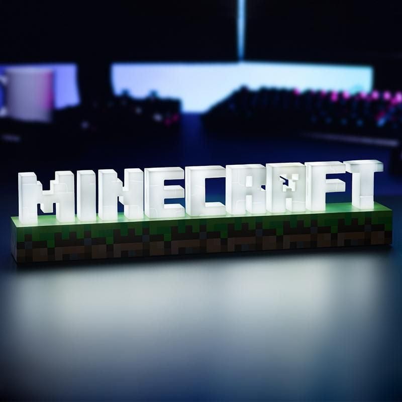 Minecraft Logo Light By Paladone