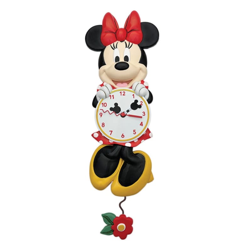 Minnie Mouse Wall Clock - Disney by Allen Designs Minnie Mouse Wall Clock - Disney by Allen Designs