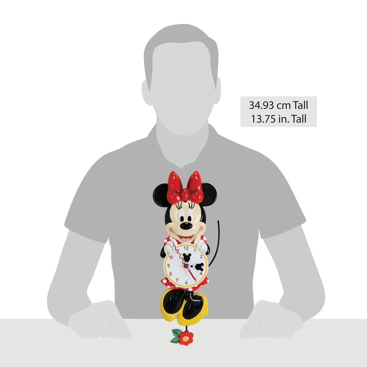 Minnie Mouse Wall Clock - Disney by Allen Designs Minnie Mouse Wall Clock - Disney by Allen Designs