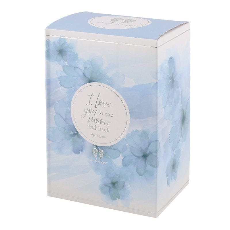 Moon And Back Angel Figurine AN045