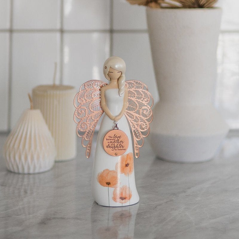 Mother And Daughter Angel Figurine AN040