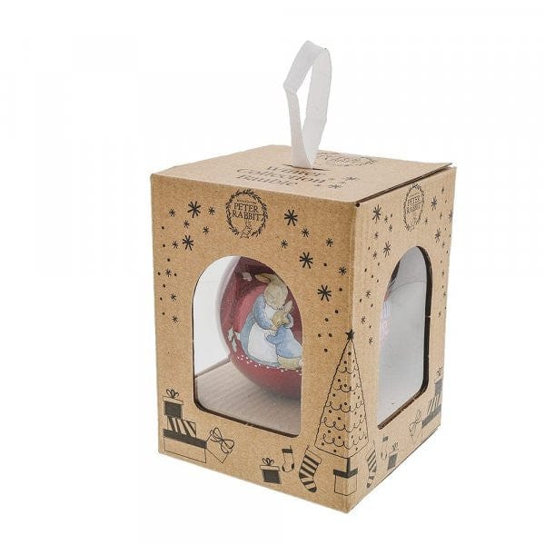 Mrs. Rabbit & Peter Rabbit Merry Christmas Bauble Mrs. Rabbit & Peter Rabbit Merry Christmas Bauble