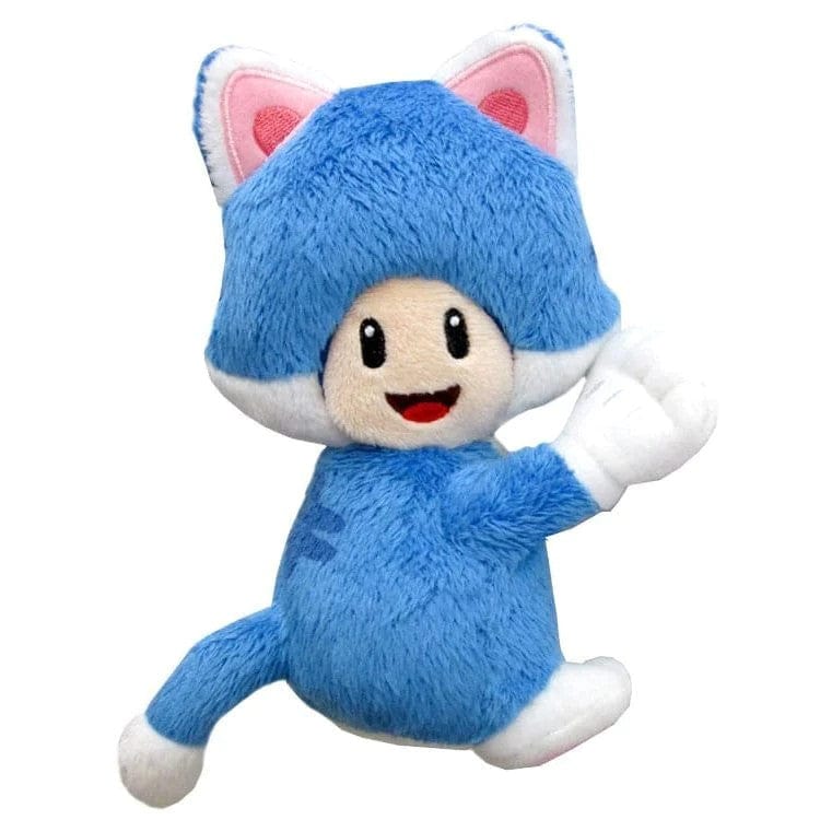 Official World of Nintendo Cat Toad with Magnets Small Plush Cuddly Toy Official World of Nintendo Cat Toad with Magnets Small Plush Cuddly Toy