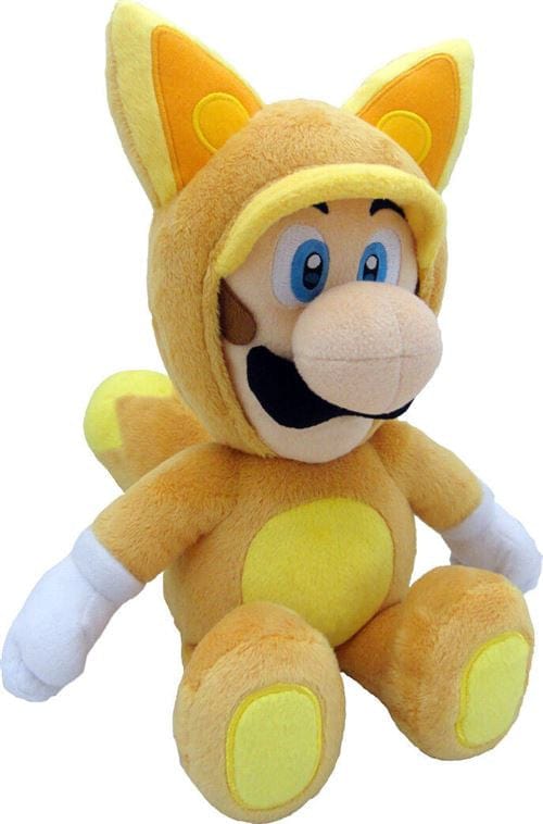 Official World of Nintendo Kitsune Fox Luigi Small Plush Cuddly Toy Official World of Nintendo Kitsune Fox Luigi Small Plush Cuddly Toy