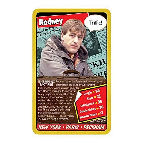 Only Fools and Horses TV Series Top Trumps Card Game