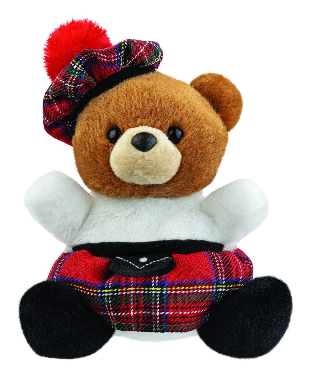 Palm Pals Angus Scottish Bear 5” Plush By Aurora World