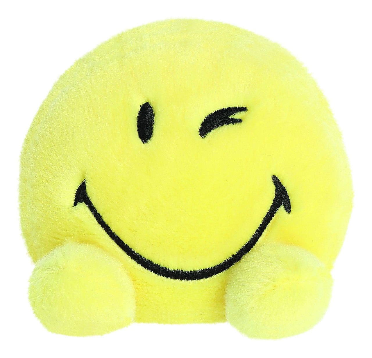 Palm Pals Smiley World Wink Smiley 5” Plush By Aurora World Palm Pals Smiley World Wink Smiley 5” Plush By Aurora World