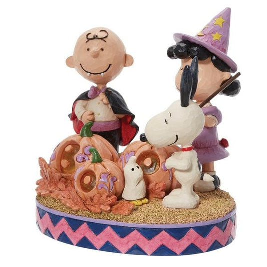 Peanuts Gang Halloween Figurine By Jim Shore 6013037 Peanuts Gang Halloween Figurine By Jim Shore 6013037