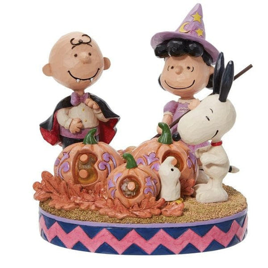 Peanuts Gang Halloween Figurine By Jim Shore 6013037 Peanuts Gang Halloween Figurine By Jim Shore 6013037