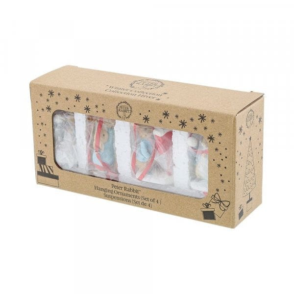 Peter Rabbit Set of 4 Hanging Ornaments Peter Rabbit Set of 4 Hanging Ornaments