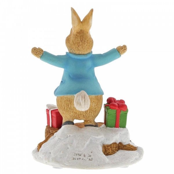 Peter Rabbit With Presents Figurine Peter Rabbit With Presents Figurine