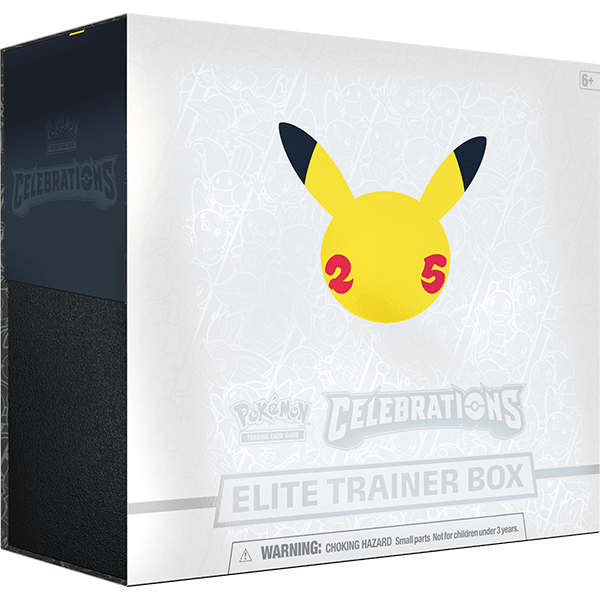 Pokemon 25TH Celebrations Elite Trainer Box Pokemon 25TH Celebrations Elite Trainer Box
