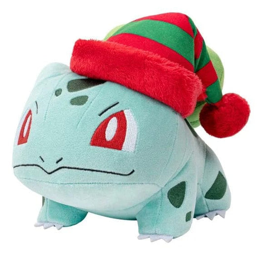 Pokemon Christmas 8 Inch Bulbasaur Plush Pokemon Christmas 8 Inch Bulbasaur Plush