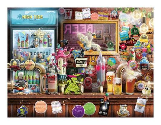 Ravensburger Craft Beer Bonanza 1500 Piece Jigsaw Puzzle Ravensburger Craft Beer Bonanza 1500 Piece Jigsaw Puzzle