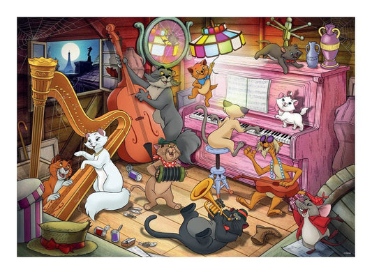 Ravensburger Disney Collector's Edition Aristocats 1000 Piece Jigsaw Puzzle Ravensburger Disney Collector's Edition Aristocats 1000 Piece Jigsaw Puzzle