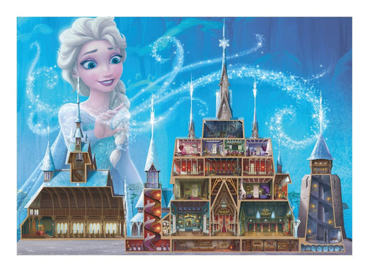 Ravensburger Disney Princess Castle Collection Elsa Castle 1000 Piece Jigsaw Puzzle Ravensburger Disney Princess Castle Collection Elsa Castle 1000 Piece Jigsaw Puzzle