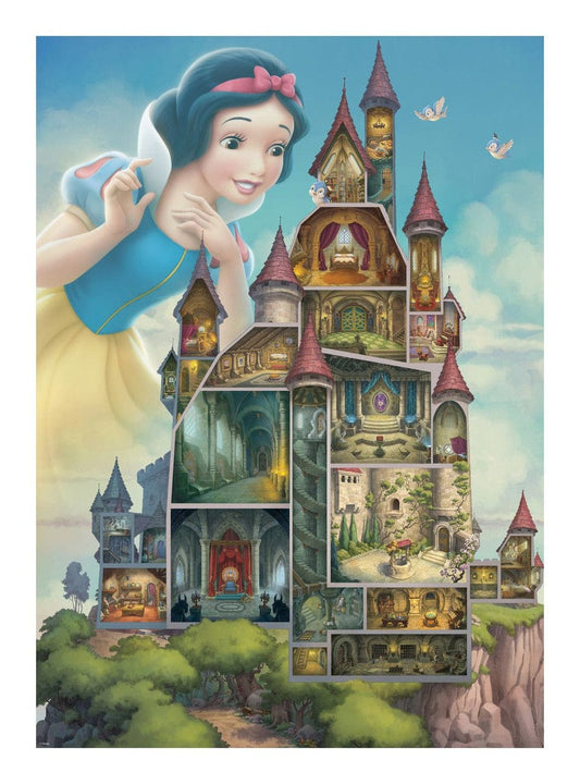 Ravensburger Disney Princess Castle Collection Snow White Castle 1000 Piece Jigsaw Puzzle Ravensburger Disney Princess Castle Collection Snow White Castle 1000 Piece Jigsaw Puzzle