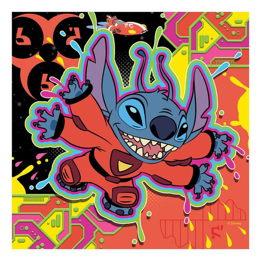 Ravensburger Disney Stitch 3 Pack 49 Piece Jigsaw Puzzle Ravensburger Disney Stitch 3 Pack 49 Piece Jigsaw Puzzle
