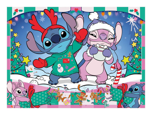 Ravensburger Disney Stitch Christmas 100 Piece XXL Jigsaw Puzzle Ravensburger Disney Stitch Christmas 100 Piece XXL Jigsaw Puzzle