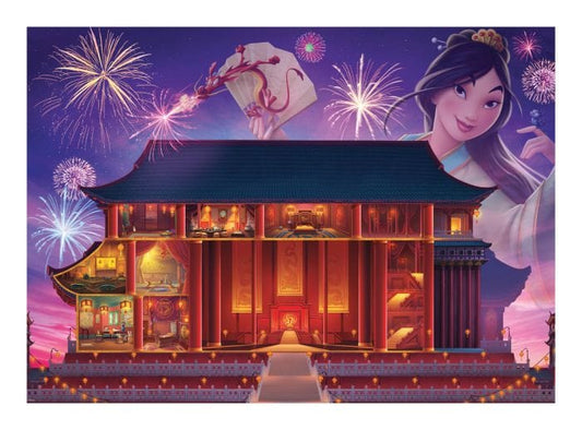 Ravensburger Mulan Castle Collection 1000 Piece Jigsaw Puzzle Ravensburger Mulan Castle Collection 1000 Piece Jigsaw Puzzle