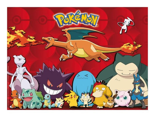 Ravensburger My Favourite Pokemon 100 XXL Piece Jigsaw Puzzle Ravensburger My Favourite Pokemon 100 XXL Piece Jigsaw Puzzle