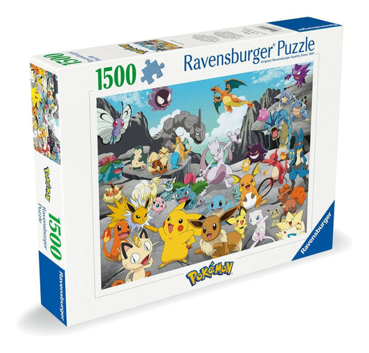 Ravensburger Pokémon Classics 1500 Piece Jigsaw Puzzle Ravensburger Pokémon Classics 1500 Piece Jigsaw Puzzle