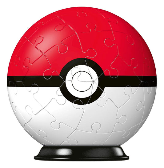 Ravensburger Pokemon Pokeball 54 Piece 3D Jigsaw Puzzle Ravensburger Pokemon Pokeball 54 Piece 3D Jigsaw Puzzle