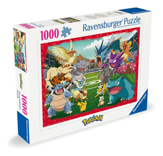 Ravensburger Pokemon Showdown 1000 Piece Jigsaw Puzzle Ravensburger Pokemon Showdown 1000 Piece Jigsaw Puzzle