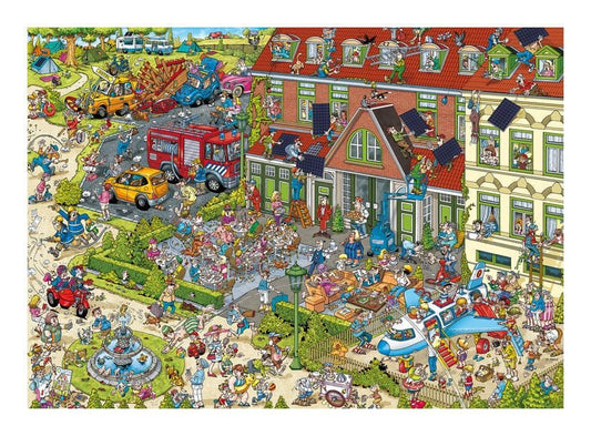 Ravensburger Ray’s Comic Series The Hotel 1000 Piece Jigsaw Puzzle Ravensburger Ray’s Comic Series The Hotel 1000 Piece Jigsaw Puzzle