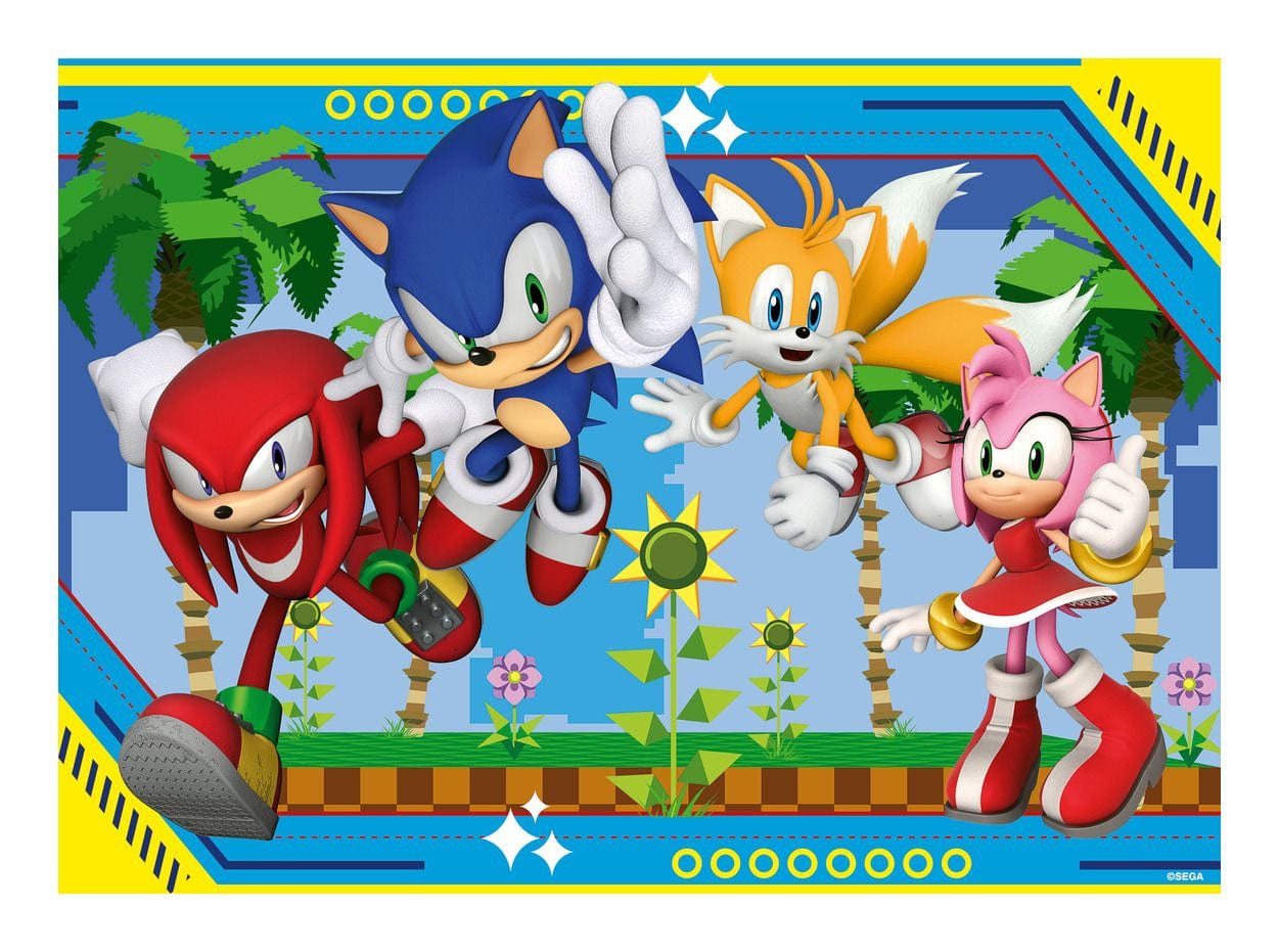 Ravensburger Sonic The Hedgehog 100 Piece XXL Jigsaw Puzzle
