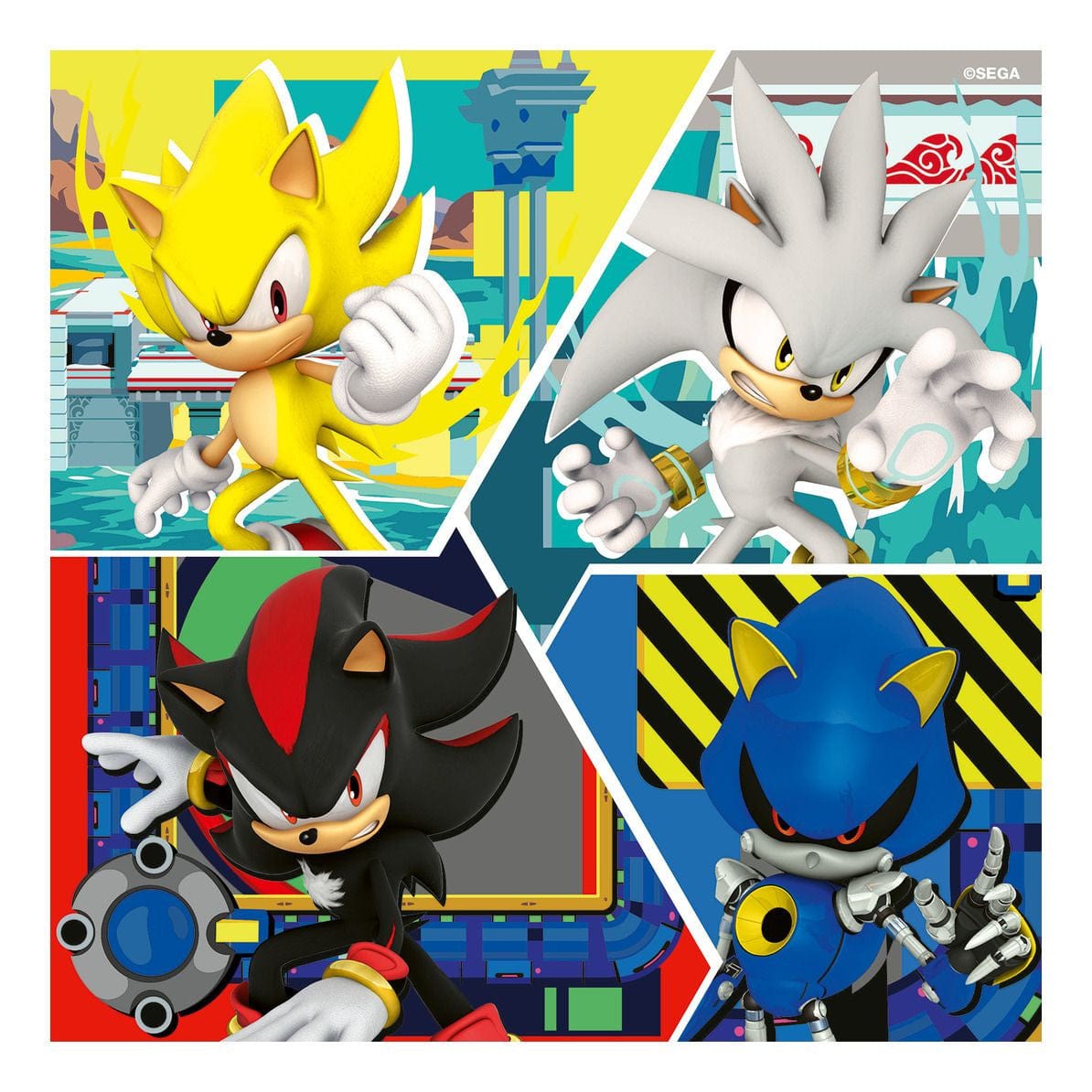 Ravensburger Sonic The Hedgehog 3 Pack 49 Piece Jigsaw Puzzle