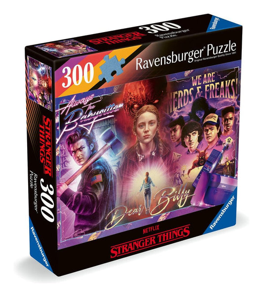 Ravensburger Stranger Things 300 Piece Jigsaw Puzzle Ravensburger Stranger Things 300 Piece Jigsaw Puzzle
