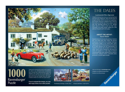 Ravensburger The Dales 1000 Piece Jigsaw Puzzle Ravensburger The Dales 1000 Piece Jigsaw Puzzle